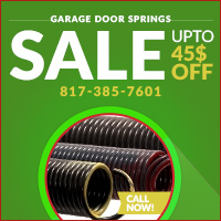 Discount on garage doors services in Arlington Texas